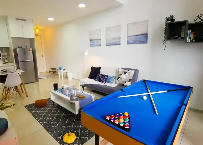 Ekocheras Loft 5 Pax, #Snooker #Abovemall #Balcony #Freecarpark
